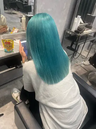 カラー mimiiy fukaのヘアスタイル