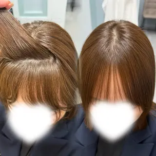ロング 9月から綾瀬/ 内田志乃のヘアスタイル
