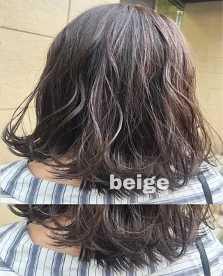 ミディアム カラー ヘアアレンジ TSUNA 🌙 Lim 五反田のマツエク・マツパデザイン