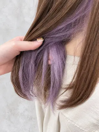 ロング カラー 🫧ツヤ髪/透明感 カラー🫧AOIのヘアスタイル
