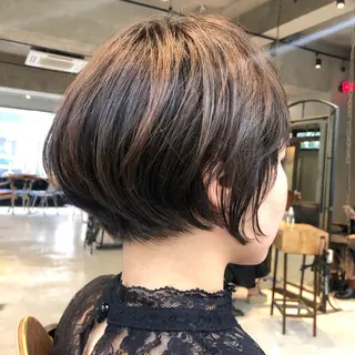 ショート すきバサミを使わない カット✂️✨郡司泰之のヘアスタイル