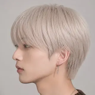 カラー メンズ メンズ特化カットパー マカラー坂田柊のヘアスタイル