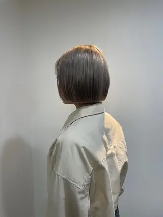 ミディアム カラー 表参道🌿赤み消し カラー/チナツのヘアスタイル