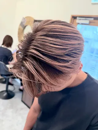 カラー メンズ C'LD Hair トモヤのヘアスタイル