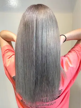 ロング カラー ヘアアレンジ 🎀暖色カラー🎀 ♡yurika♡のヘアスタイル