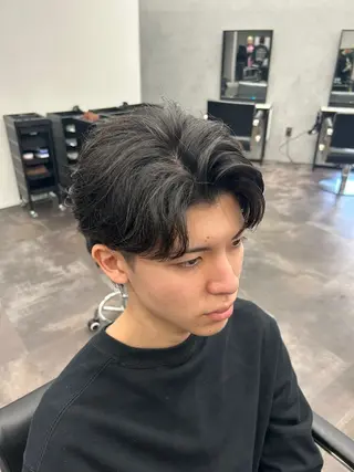 ミディアム メンズ 🐠メンズ特化🐠 井上風冴のヘアスタイル