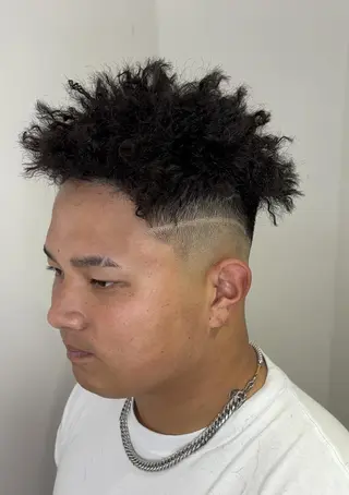 ショート パーマ メンズ aDALil ATSUYAのヘアスタイル