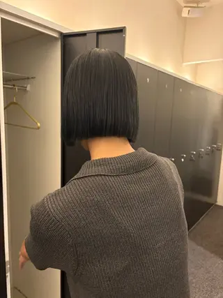 セミロング こころ🎀/ ボブ、透明感カラーのヘアスタイル