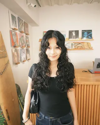 パーマ AOI✖️ BY MY SIDEのヘアスタイル