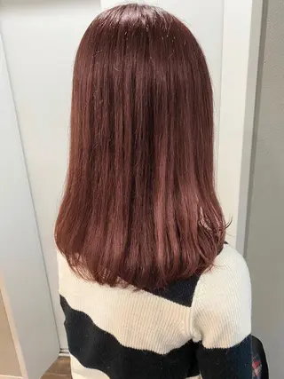 ロング カラー moanin モーニンのヘアスタイル
