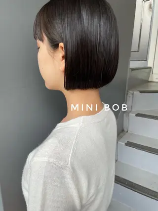 ショート カラー パーマ ヘアアレンジ オトナヘア🌸 harukaのヘアスタイル