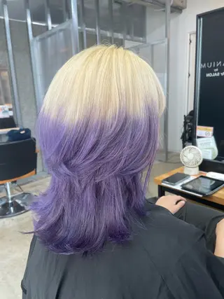ミディアム カラー BOTABIUM nanamiのヘアスタイル