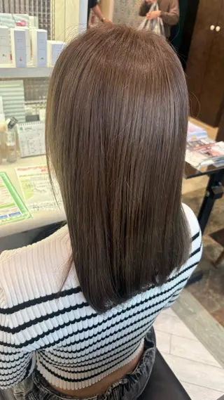 ミディアム カラー 🫧美髪&髪質改善 𝔼𝕀𝕄𝕀🫧のヘアスタイル