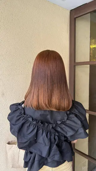 ミディアム イノウエ アイ☁️ KNACK東三国のヘアスタイル