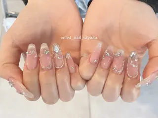 ネイル HOSHI ⭐️辻堂 /藤沢ガーリーネイルのネイルデザイン