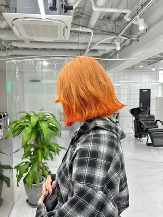 ショート 🎗副店長/井上 竜 ブリーチ指名No.1のヘアスタイル