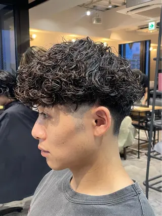 ショート パーマ 梅田💥Cut/ Perm💥ふみのヘアスタイル
