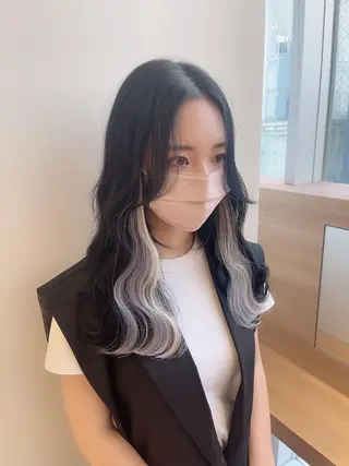ロング カラー インナーエクステ渋谷 🦋KAJIのヘアスタイル