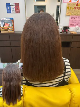 セミロング 平野区カット募集中 北羅　千笑実🫧🌿のヘアスタイル