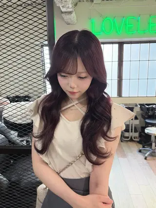 ロング 💜🦋 COCONA🦋💜のヘアスタイル