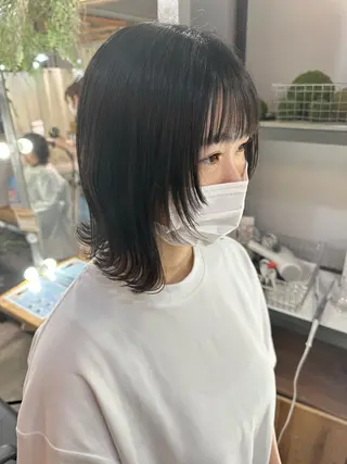 ミディアム 溜一太／似合わせ/ メンズカットのヘアスタイル