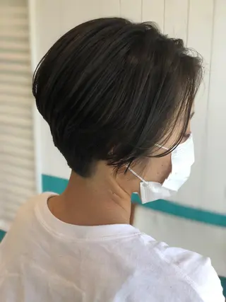 ショート Snaly カラー特化ページのヘアスタイル