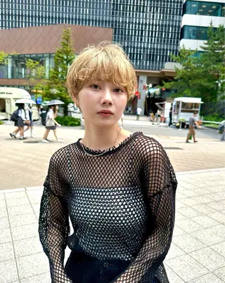 ショート 骨格診断で絶対可愛い ✨丸みショート✨凌弥のヘアスタイル