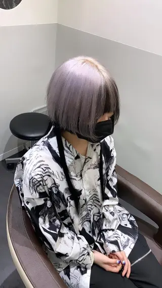 ショート 派手髪支持率No1 Eisukeのヘアスタイル