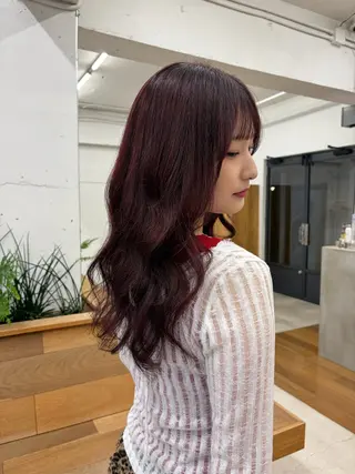 ロング カラー suzu 🤍 【 grace 】のヘアスタイル