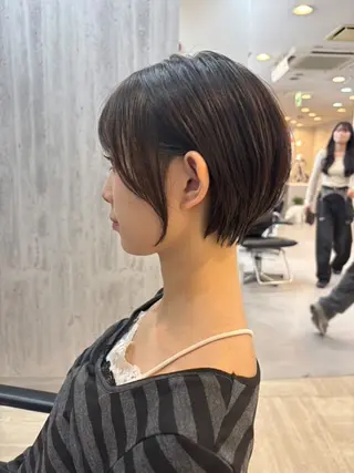 ショート Gardenhair 小笠原篤矢ショートのヘアスタイル