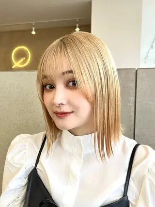 カラー ショート/ 似合わせカットモカのヘアスタイル