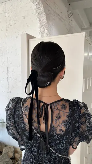 ヘアアレンジ sol Amiのヘアスタイル