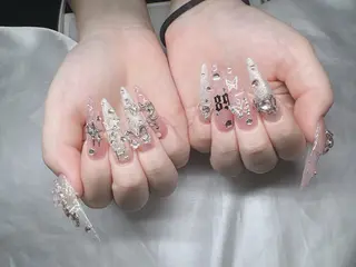 ネイル Lee Nails チップ長さだし専門店のネイルデザイン