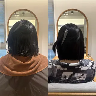 ショート RINNO🌷透明感 カラー/髪質改善のヘアスタイル