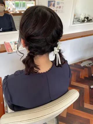 ヘアアレンジ mopa りこのヘアスタイル
