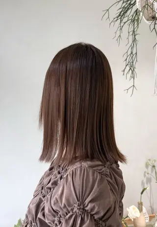 セミロング カラー 暖色/透明感カラー 🌷荘司まゆり🌷のヘアスタイル