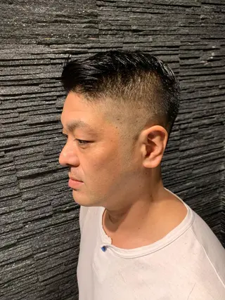 ショート メンズ 石川 裕大のヘアスタイル