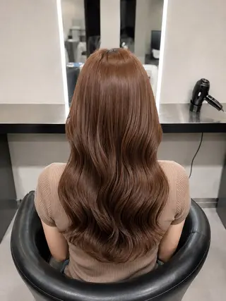 ミディアム カラー 🌈ウルトワ水素 髪質改善naru🌈のヘアスタイル
