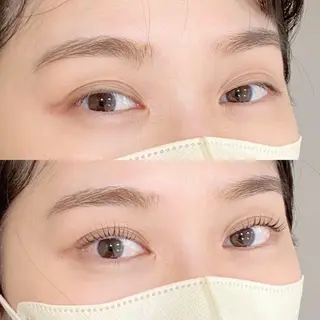 マツエク・マツパ アイブロウ 𝙈𝙊𝙔𝙐🎀 韓国風/束感まつ毛のマツエク・マツパデザイン