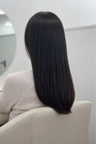 ロング カラー 松本 桜のヘアスタイル