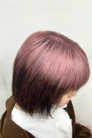 カラー 最高級エクステ /羽エクステ白石宇由のヘアスタイル