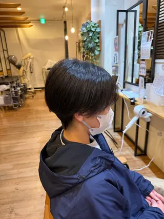 ショート 北川 万里子のヘアスタイル