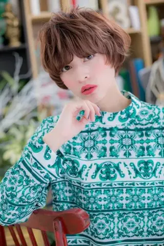 ショート カラー 🍀鶴貝 幸哉🍀のヘアスタイル