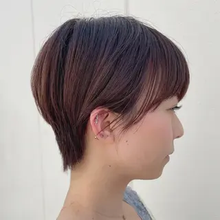 ショート 藤本 夢@yummekunのヘアスタイル