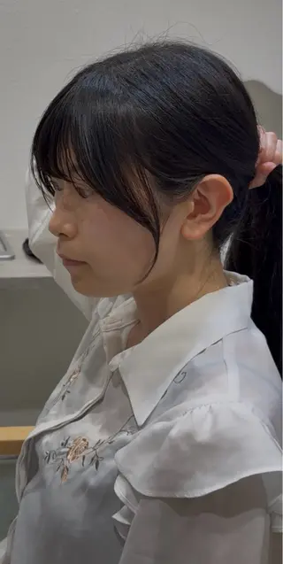 ロング 美髪矯正・ブリーチ 矯正🫧秋元ゆたかのヘアスタイル