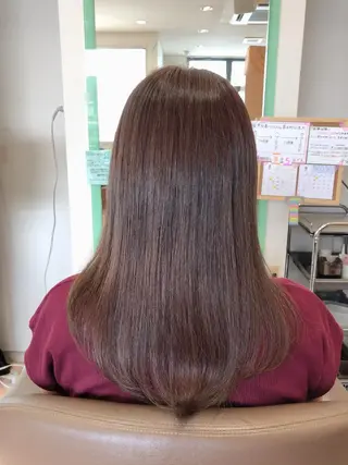 セミロング 松田 みのりのヘアスタイル