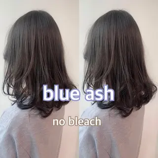 セミロング カラー パーマ ヘアアレンジ 透明感カラー/ レイヤー　YUKAのヘアスタイル