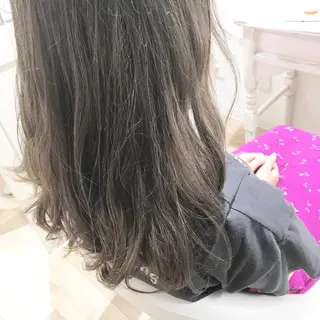 ロング カラー 🥛洒落髪小顔cut なら龍崎🥛のヘアスタイル