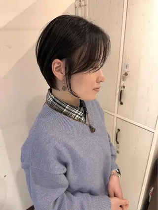 ショート tahie 松屋町のヘアスタイル