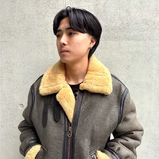 メンズ カネガエ ユウヤのヘアスタイル
